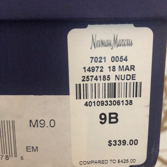 Nude Block Heels - Picture 5 of 8